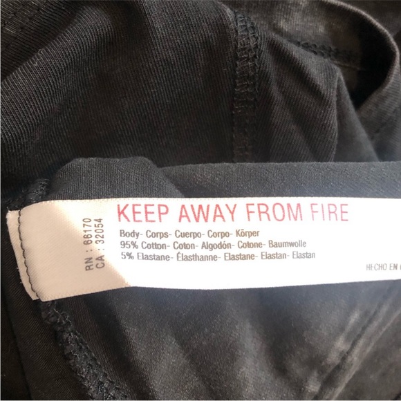 Free People Hot Shot Mini Dress With Pockets In Washed Black.NWT! Sz XS & S - Picture 15 of 15